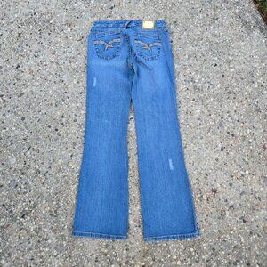 👖😻Baby Phat Y2K 2000's Lightwash Blue Flare Leg Jeans Size 9